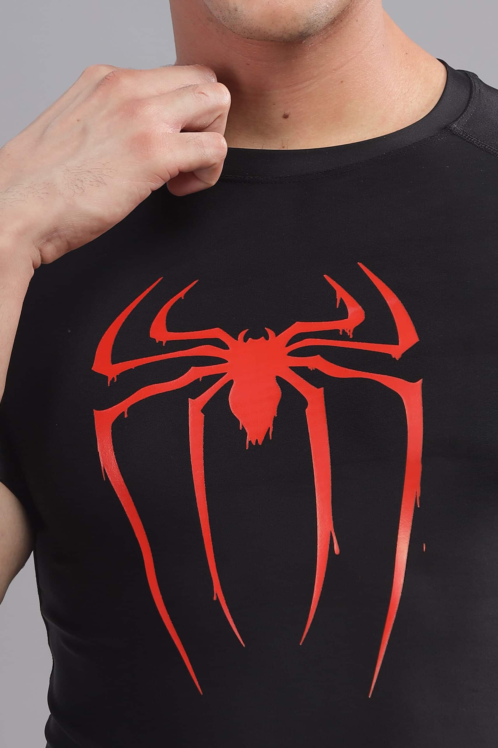 Spider Compression Tshirt Half Sleeve