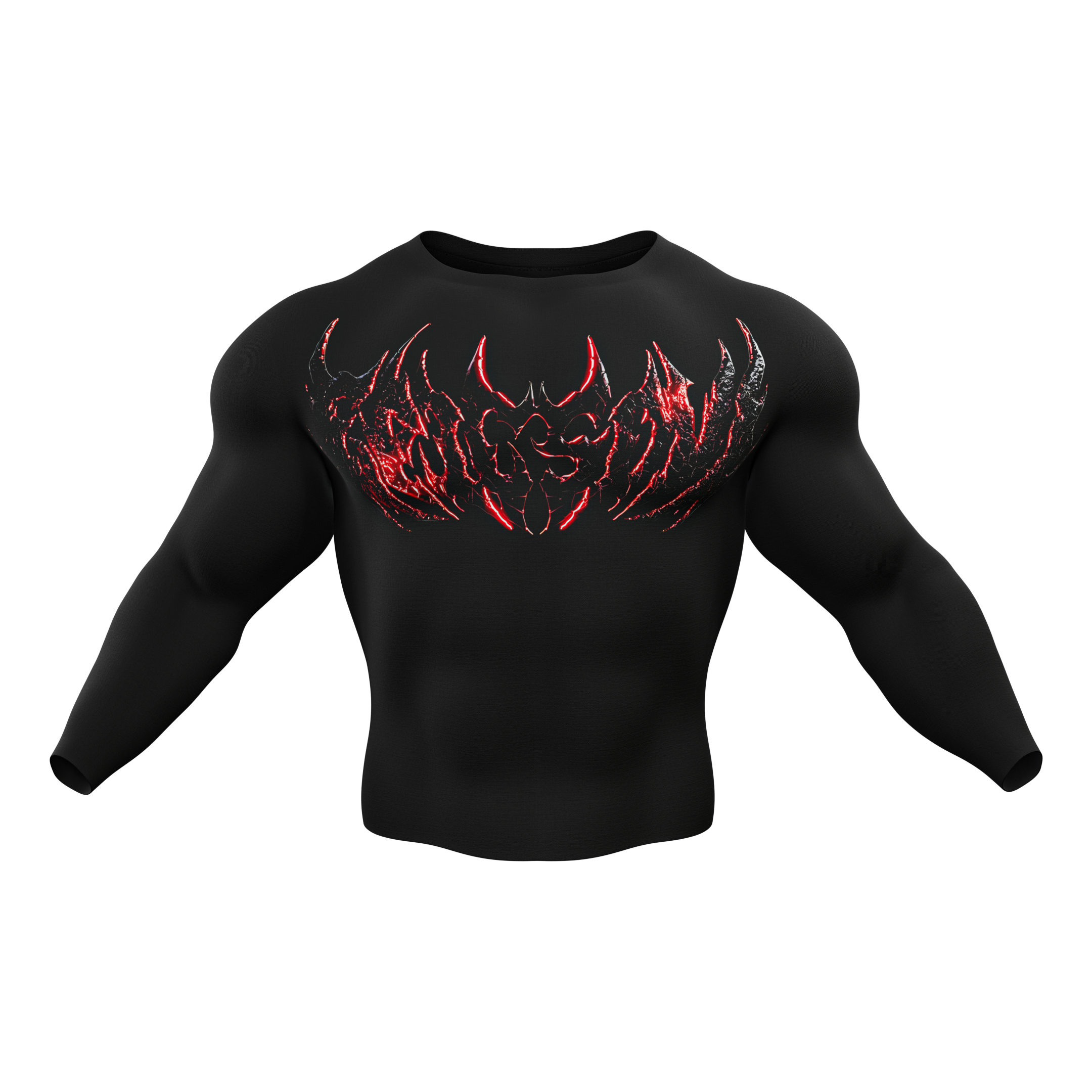 Hellfire Compression Tshirt Full Sleeve