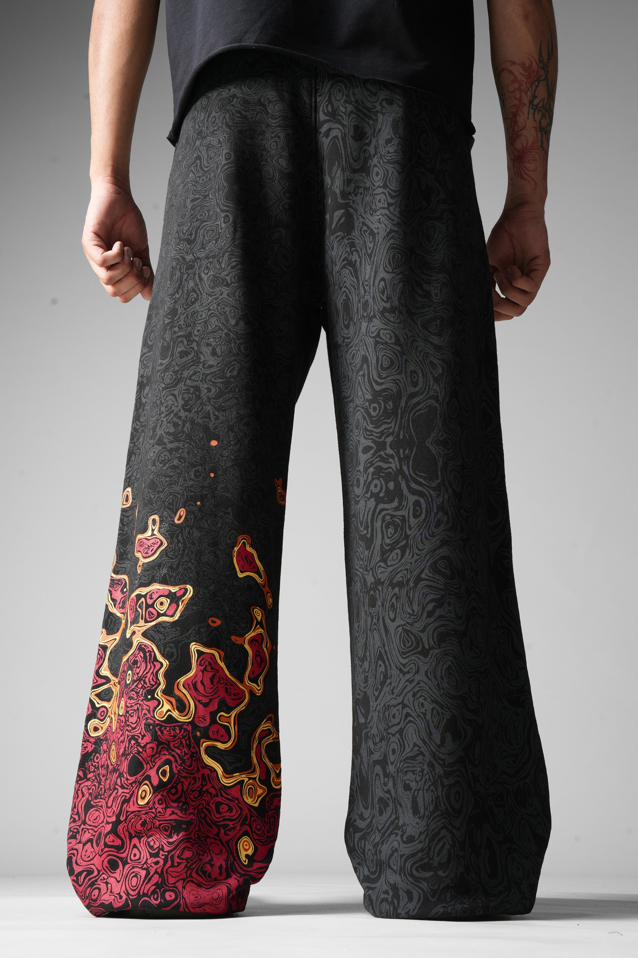 Burning Puzzle Bottoms