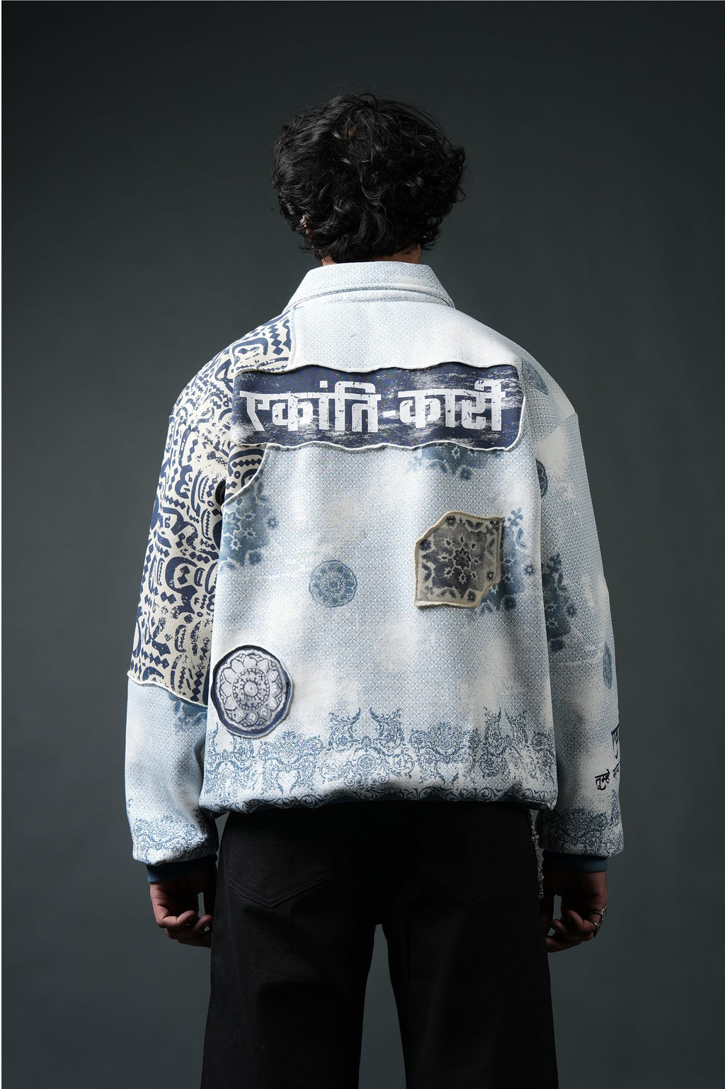 Ekanti-Kari Collared Sweatshirt