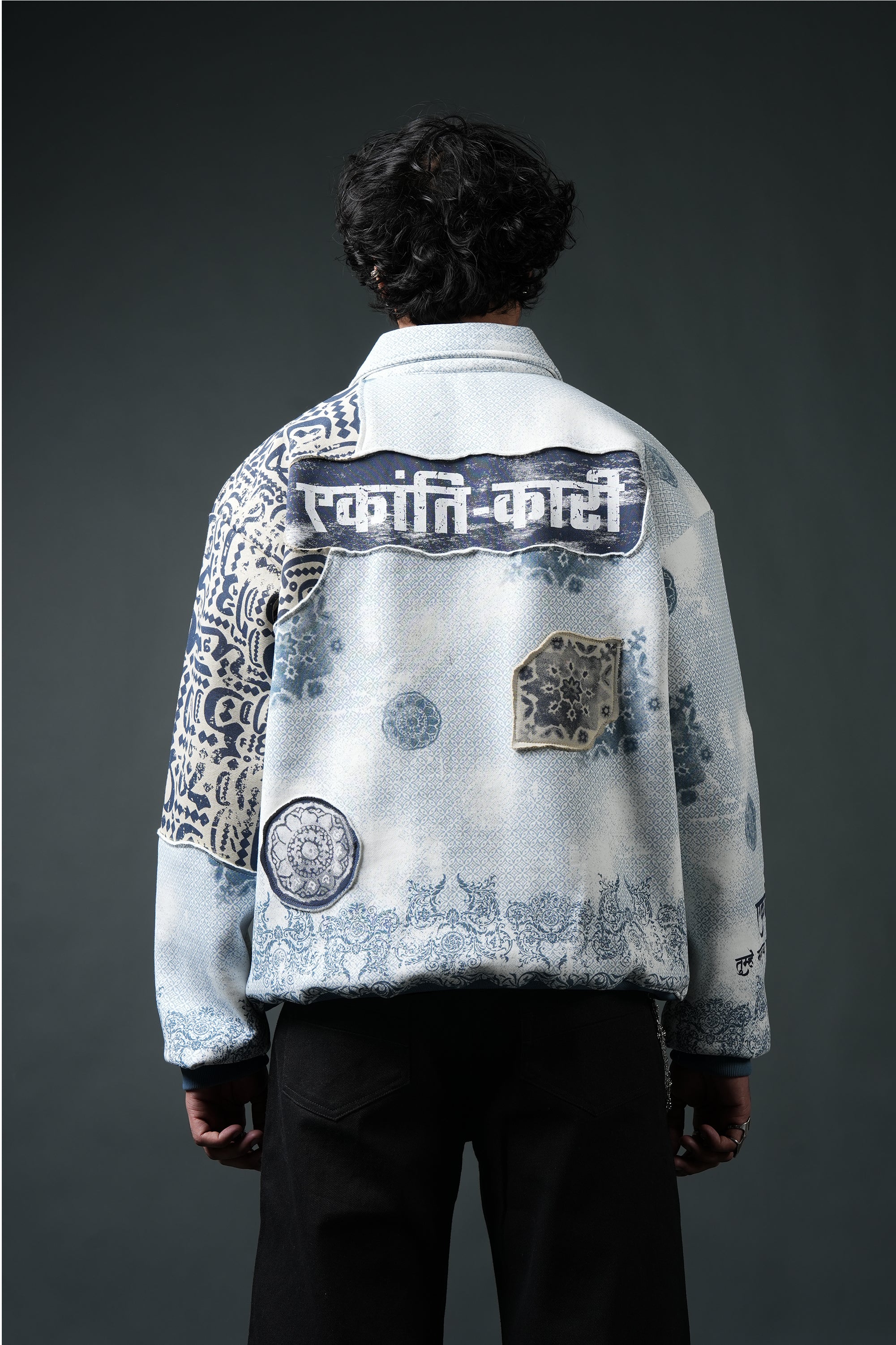 Ekanti-Kari Collared Sweatshirt