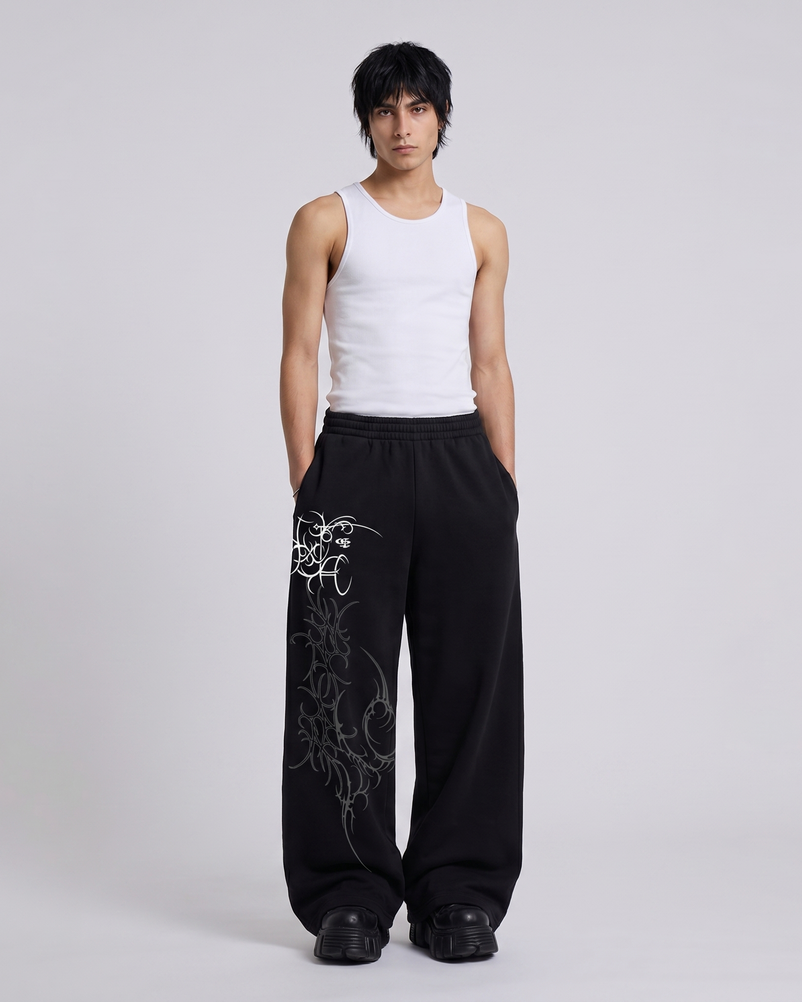 Beast Unisex Straight Fit Baggy Pants