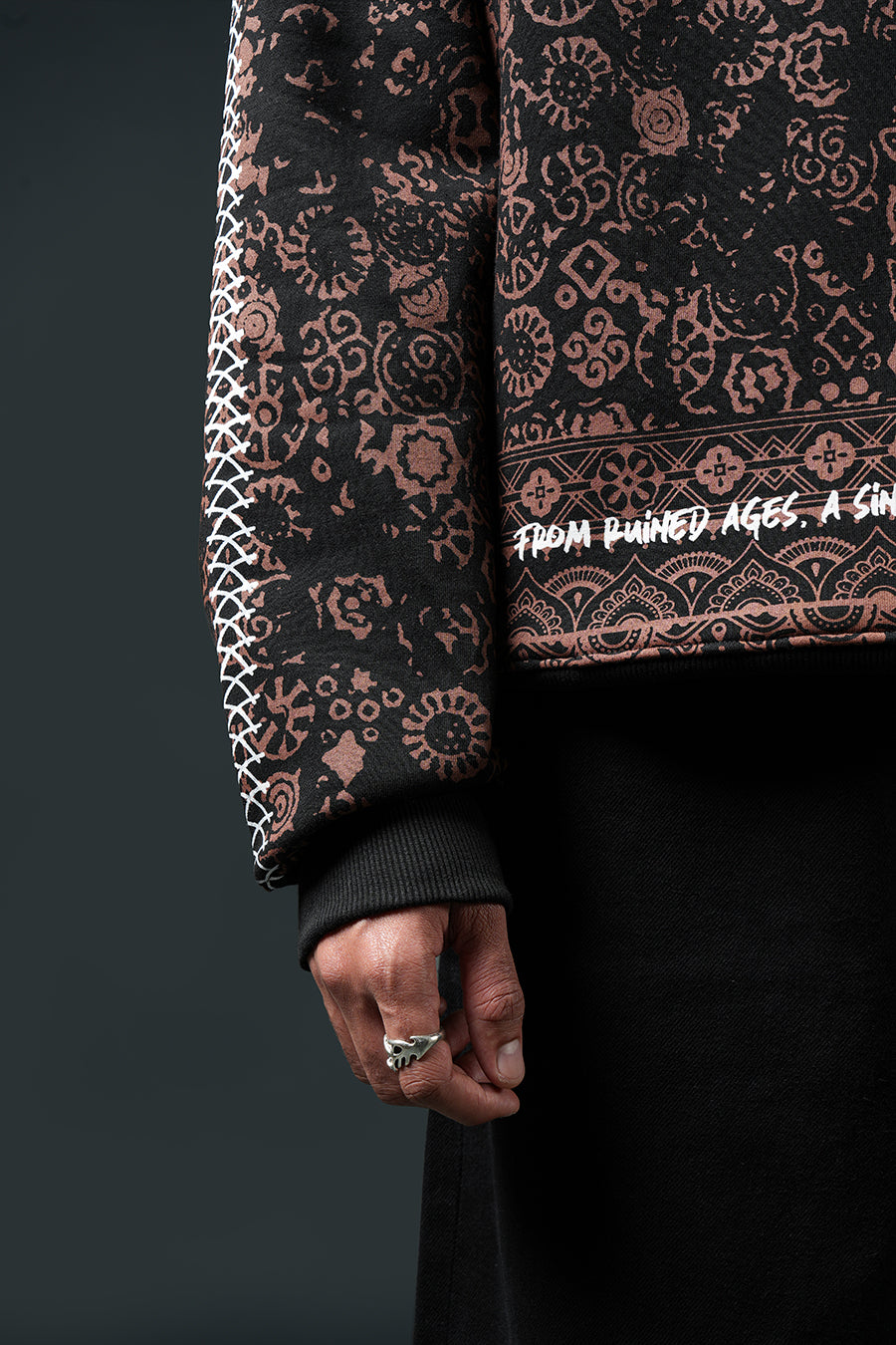 Tough History Black Hoodie