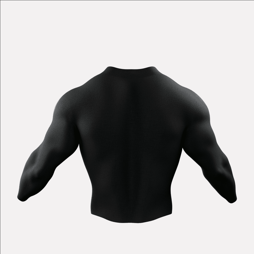 High Neck Compression Tshirt Half Sleeve